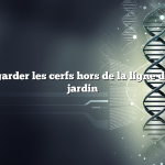 comment garder les cerfs hors de la ligne de pêche du jardin