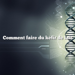Comment faire du kéfir de lait