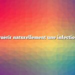 Comment guérir naturellement une infection des sinus