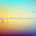 Combien de corid liquide pour les chèvres