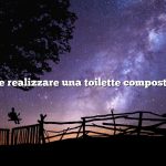 Come realizzare una toilette compostante