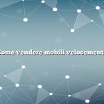 Come vendere mobili velocemente