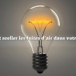 Comment sceller les fuites d’air dans votre maison
