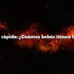 Respuesta rápida: ¿Cuántos bebés tienen las cabras?