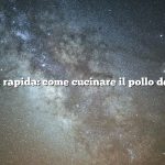 Risposta rapida: come cucinare il pollo dei boschi