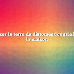 Comment utiliser la terre de diatomées contre les puces dans la maison