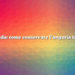 Domanda: come conservare l’anguria tagliata