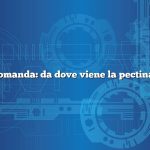 Domanda: da dove viene la pectina?