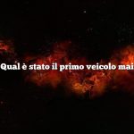 Domanda: Qual è stato il primo veicolo mai realizzato