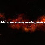Risposta rapida: come conservare le patate dal giardino