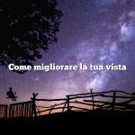 Come migliorare la tua vista