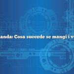 Domanda: Cosa succede se mangi i vermi