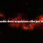 Domanda: dove acquistare cibo per anatra