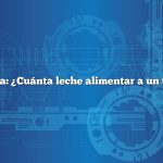 Pregunta: ¿Cuánta leche alimentar a un ternero?