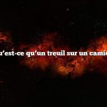 Qu’est-ce qu’un treuil sur un camion