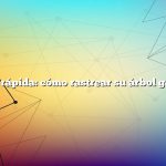 Respuesta rápida: cómo rastrear su árbol genealógico