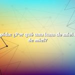 Respuesta rápida: ¿Por qué una luna de miel se llama luna de miel?