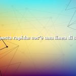 Risposta rapida: cos’è una linea di trote