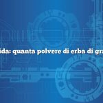 Risposta rapida: quanta polvere di erba di grano al giorno