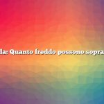 Risposta rapida: Quanto freddo possono sopravvivere i polli