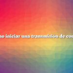 Cómo iniciar una transmisión de conejo