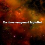 Da dove vengono i fagiolini