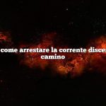 Domanda: come arrestare la corrente discendente nel camino