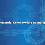 Domanda: Come avviare un meleto