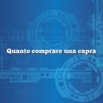 Quanto comprare una capra