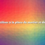 Quoi utiliser à la place du mortier et du pilon