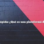Respuesta rápida: ¿Qué es una plataforma de encuesta?