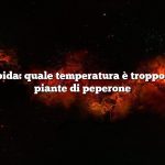 Risposta rapida: quale temperatura è troppo calda per le piante di peperone
