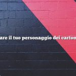 Come creare il tuo personaggio dei cartoni animati