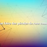 Comment faire des pétales de rose comestibles