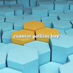 cuantos pollitos hay