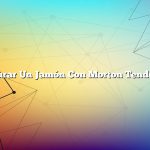 Cómo Curar Un Jamón Con Morton Tender Quick