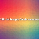 Pollo del bosque Dónde encontrar