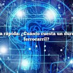 Respuesta rápida: ¿Cuánto cuesta un durmiente de ferrocarril?