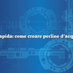 Risposta rapida: come creare perline d’acqua da zero