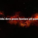 Risposta rapida: dove posso lasciare gli pneumatici usati