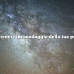 Come ottenere un sondaggio della tua proprietà
