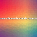 Domanda: come allevare bovini da carne su pochi acri