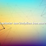 Où acheter une isolation bon marché