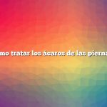 Pregunta: Cómo tratar los ácaros de las piernas escamosas