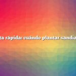 Respuesta rápida: cuándo plantar sandía en Ohio