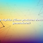 Respuesta rápida: ¿Cómo producen electricidad los generadores?
