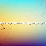 Come fare le polpette di sugna per gli uccelli