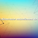 Comment se débarrasser naturellement de la bronchite