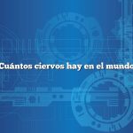 ¿Cuántos ciervos hay en el mundo?