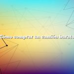 Cómo comprar un camión barato